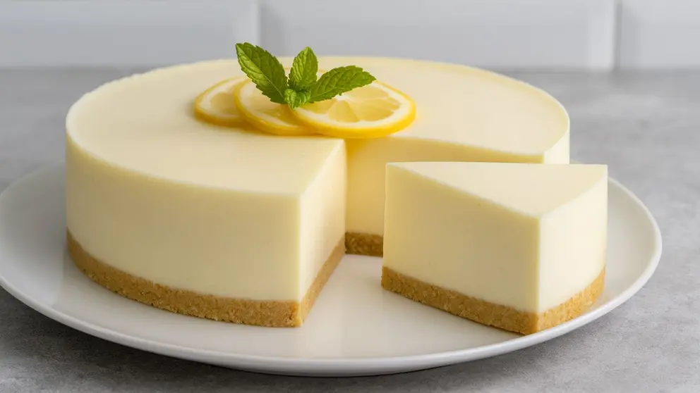 La tarta de lim&oacute;n y yogur sin horno que supera las 200.000 visualizaciones en horas