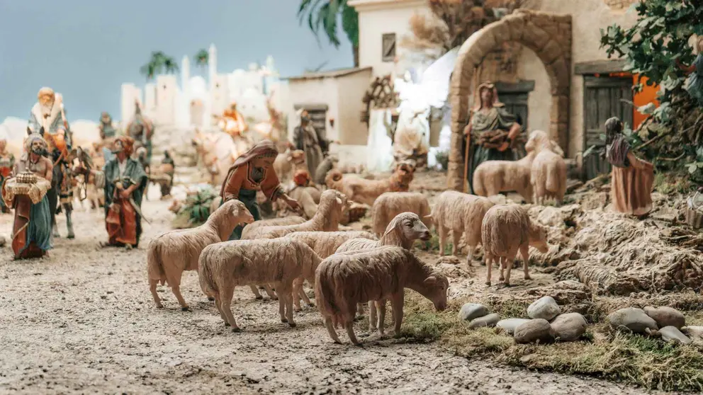 Un bel&eacute;n en una foto de archivo