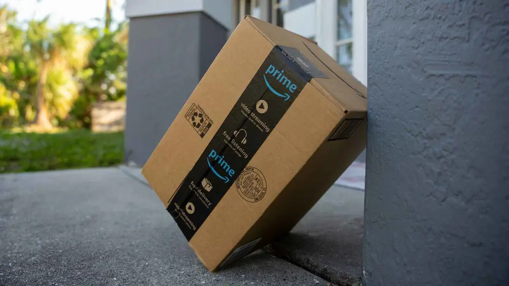 Caja de compra de Amazon