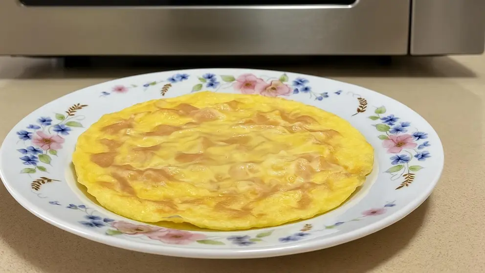 C&oacute;mo preparar una tortilla expr&eacute;s sin manchar la cocina en 60 segundos