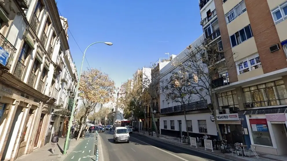 La calle Recaredo en Sevilla