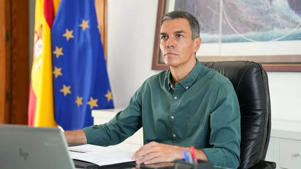 El presidente del Gobierno, Pedro S&aacute;nchez