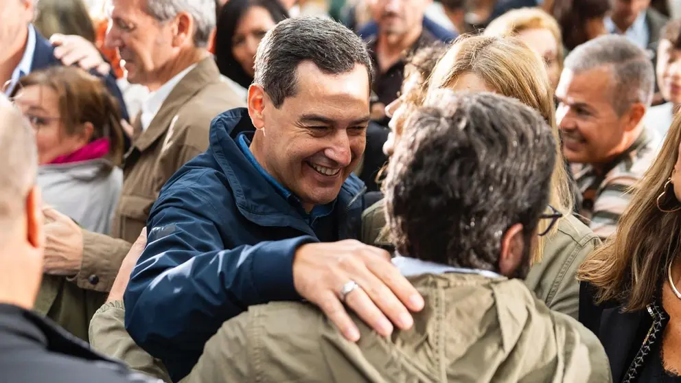 Juanma Moreno ha vuelto a poner de relieve la solidaridad de Andaluc&iacute;a (1)