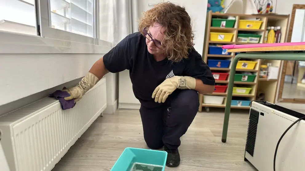 Colegios de Huelva se ponen a punto antes del inicio del curso escolar