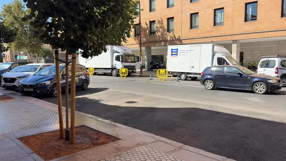 Obras de reurbanizaci&oacute;n en Marqu&eacute;s de Paradas en Sevilla