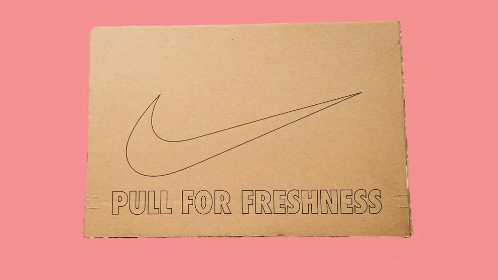 Caja de pedido online de NIKE
