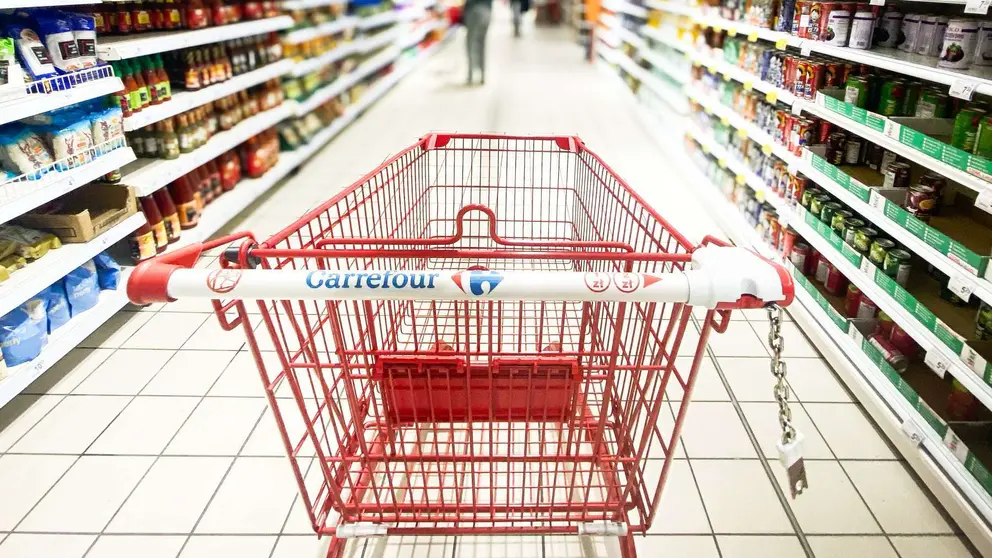 Carro de compra de Carrefour