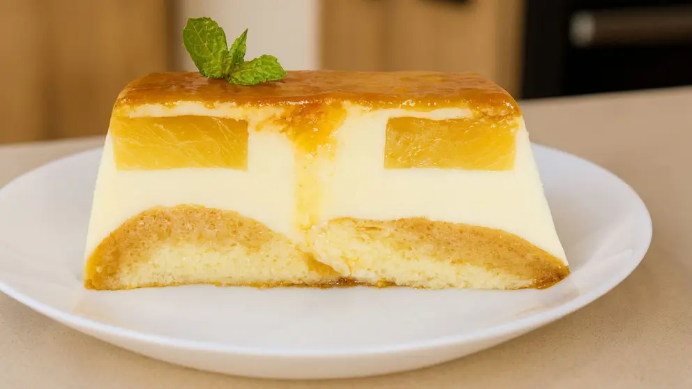 Un postre r&aacute;pido con pi&ntilde;a y crema que conquista por su sabor y textura