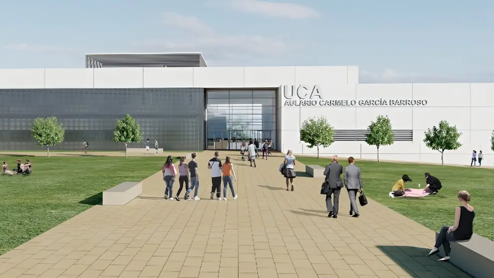 El aulario Carmelo Garc&iacute;a Barroso, del Campus de Jerez