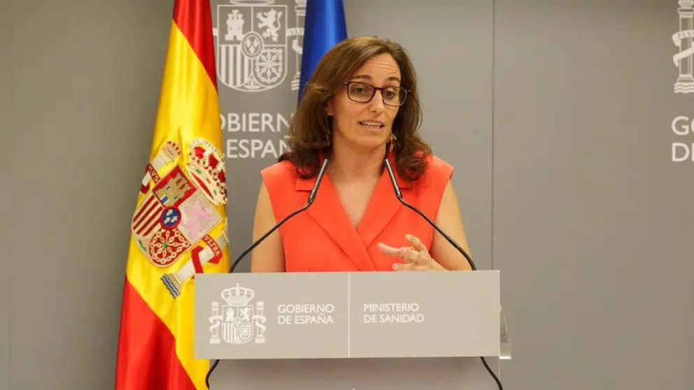 M&oacute;nica Garc&iacute;a, Ministra de Sanidad del Gobierno de Espa&ntilde;a