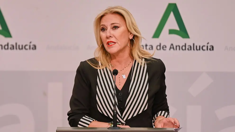 La portavoz del Gobierno andaluz, Carolina Espa&ntilde;a | Salvador L&oacute;pez Medina