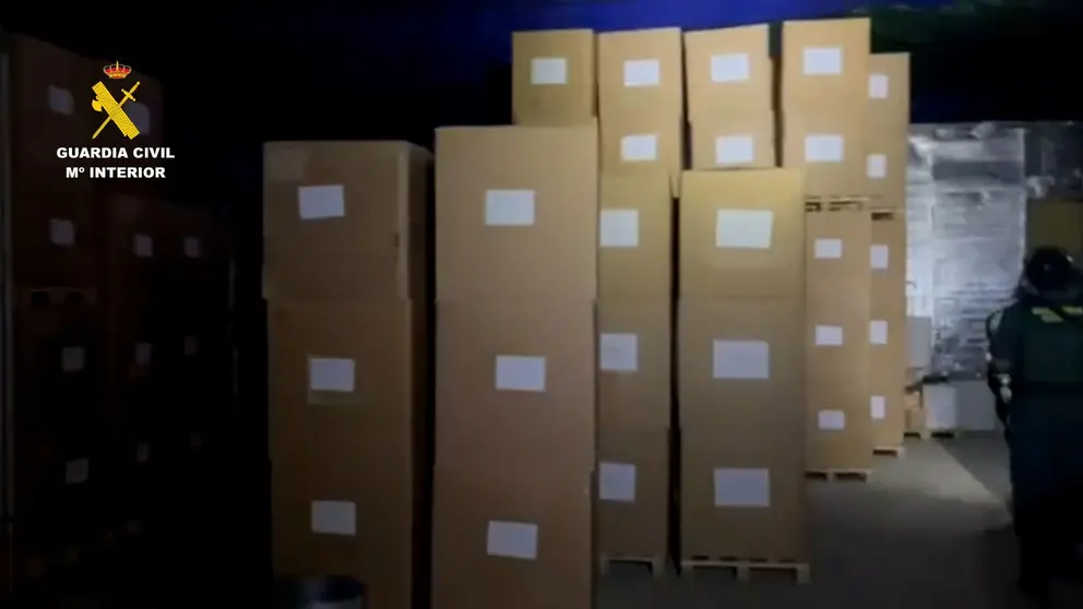 Tabaco ilegal intervenido