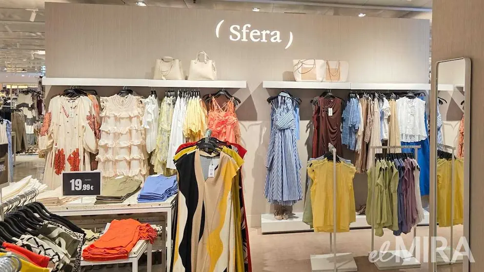 Secci&oacute;n de Sfera en El Corte Ingl&eacute;s