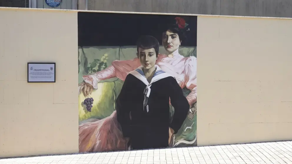 Mural de Pol Tattoo con motivo del hermanamiento entre Jerez y Haro