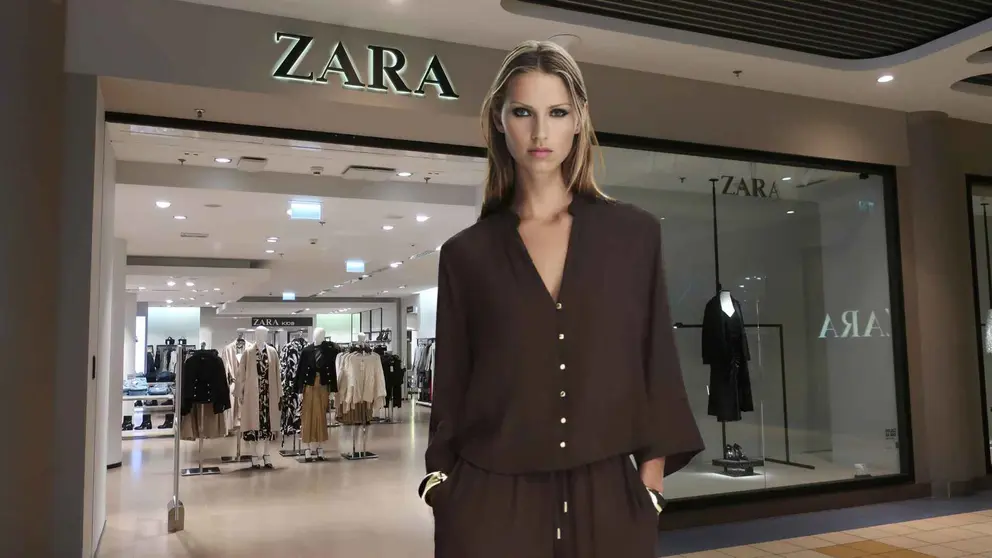 Blusa bambula de Zara
