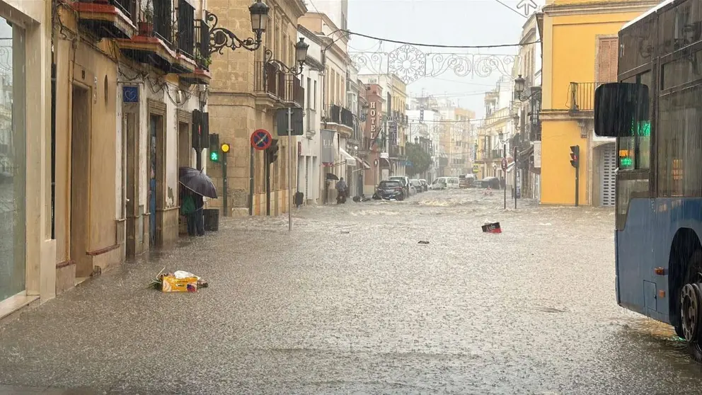 Inundaciones a consecuencia de la DANA en Jerez | Cristo Garc&iacute;a