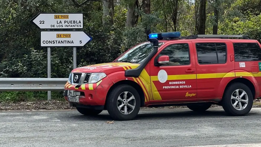 Un coche de bomberos, en una imagen de archivo