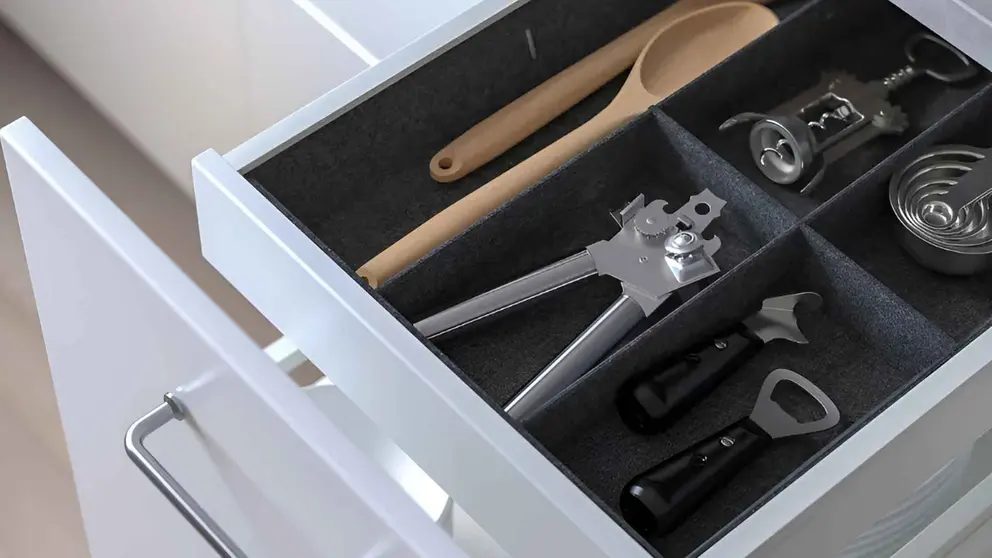 Organizador regulable para caj&oacute;n de la serie UPPDATERA de Ikea