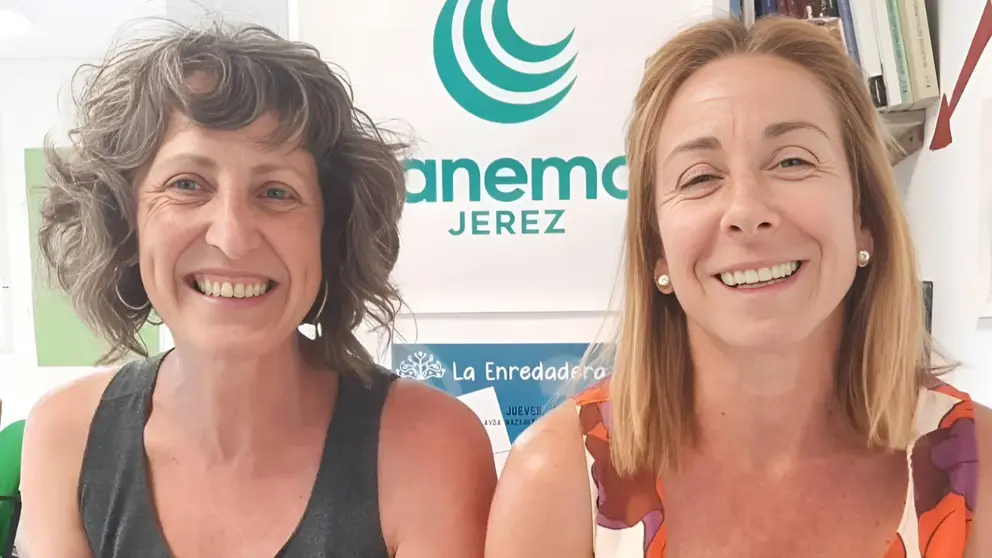 Kika Gonz&aacute;lez y Tere Chamizo