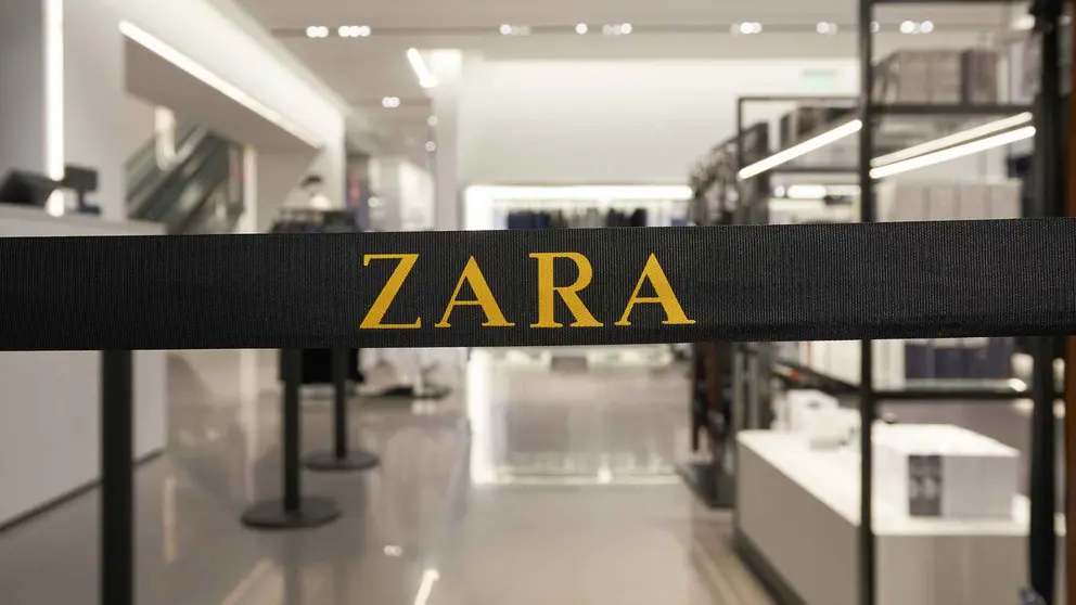 Interior de una tienda Zara