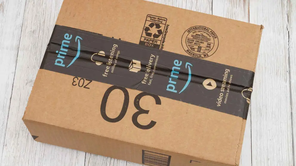 Caja de compra de Amazon