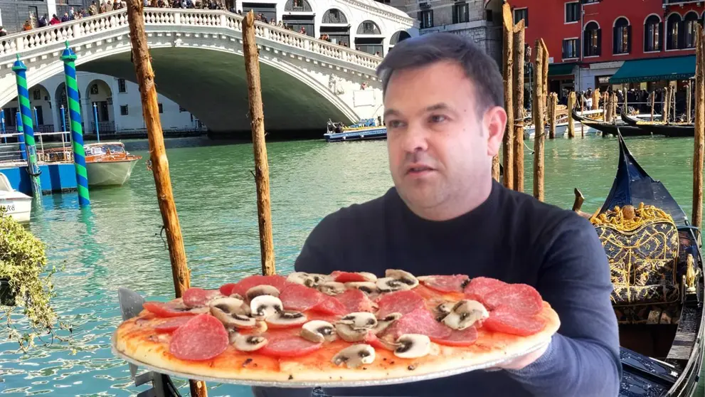 Jos&eacute; El&iacute;as visita la planta italiana que elabora las pizzas de La Sirena
