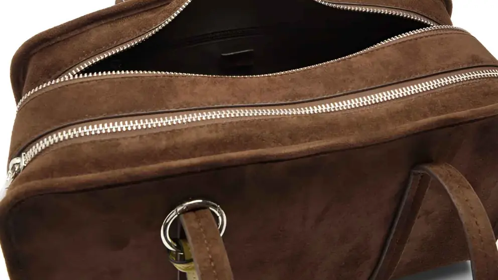 Bolso de hombro estilo bowling con varios compartimentos de Parfois