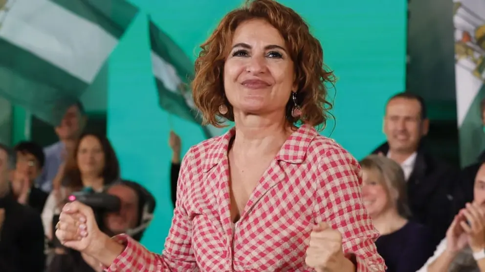 Montero, durante la celebraci&oacute;n de un acto en Sevilla