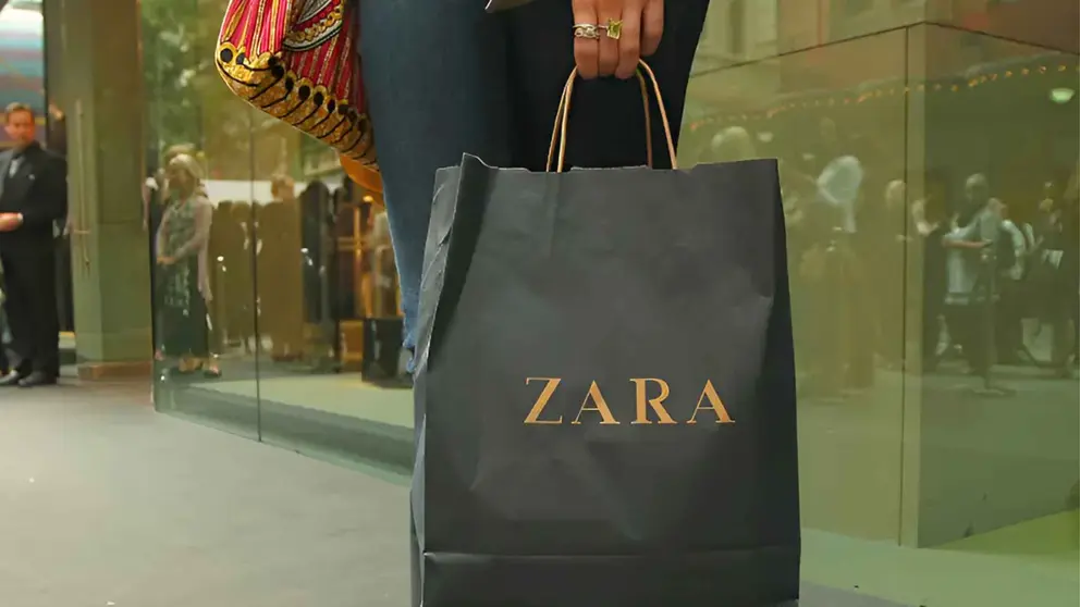 Bolsa de compra de Zara