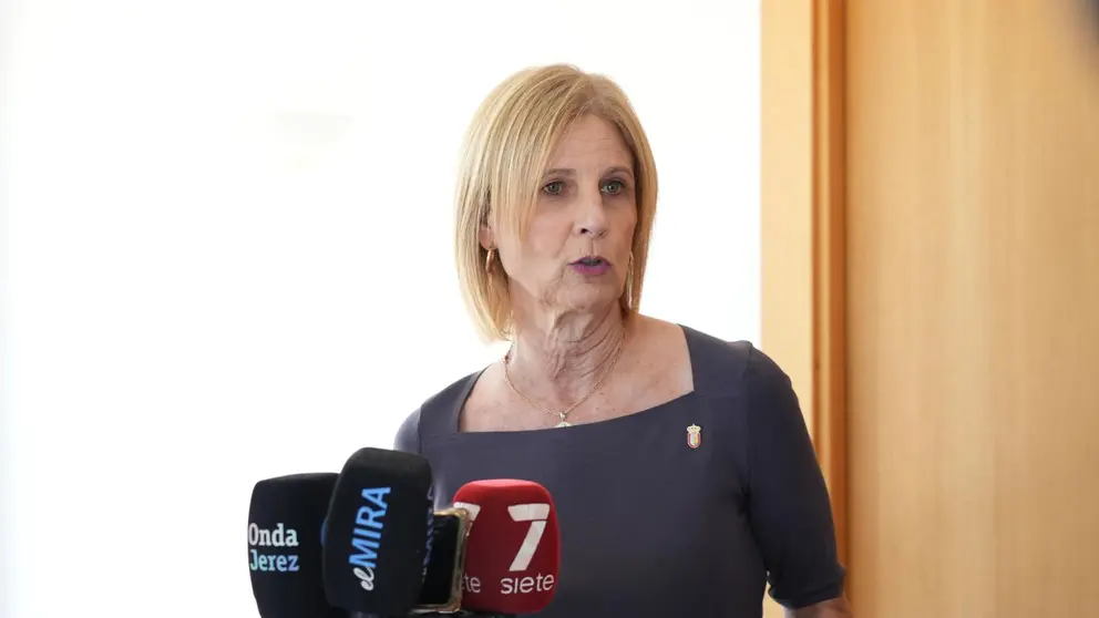 La alcaldesa de Jerez, Mar&iacute;a Jos&eacute; Garc&iacute;a-Pelayo | Cristo Garc&iacute;a