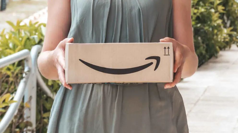 Caja de compra de Amazon