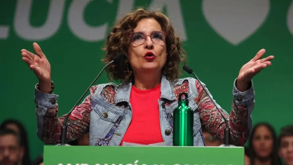 Mar&iacute;a Jes&uacute;s Montero durante un acto reciente