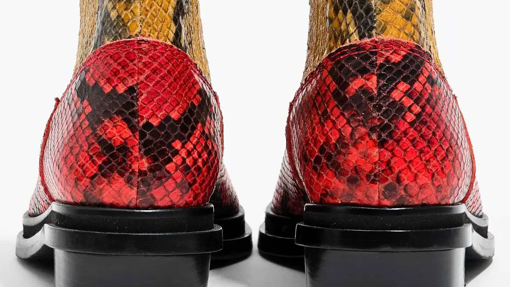 Nuevos botines de serpiente de Bimba y Lola