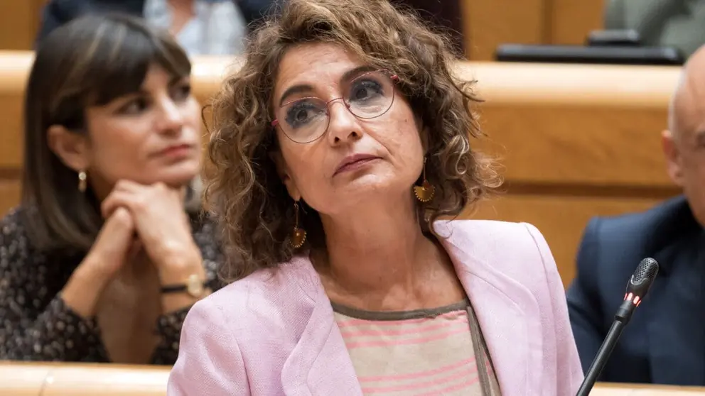 La vicepresidenta del Gobierno de Espa&ntilde;a, Mar&iacute;a Jes&uacute;s Montero