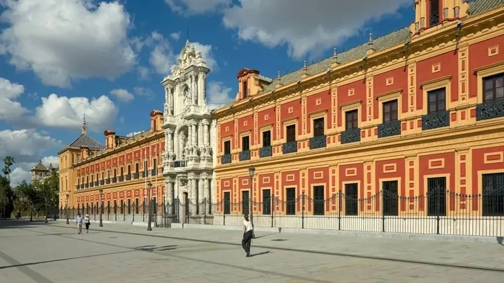 Fachada del Palacio de San Telmo