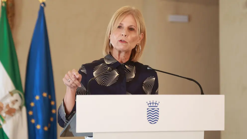 La alcaldesa de Jerez, Mar&iacute;a Jos&eacute; Garc&iacute;a-Pelayo | Cristo Garc&iacute;a