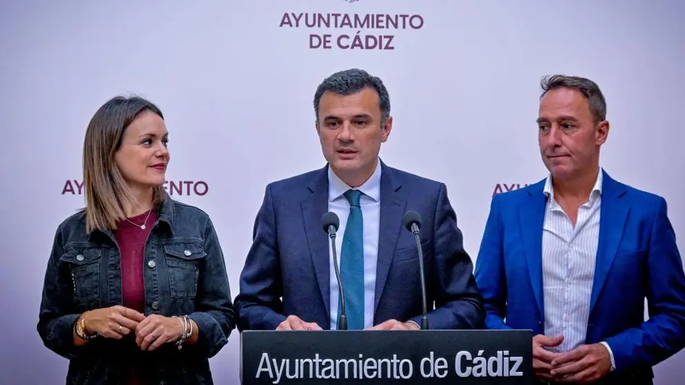Bruno Garc&iacute;a, durante la celebraci&oacute;n de la Junta de Gobierno Local
