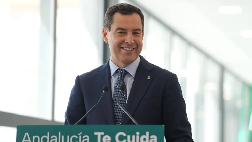 Juanma Moreno, en un acto reciente en M&aacute;laga (1)