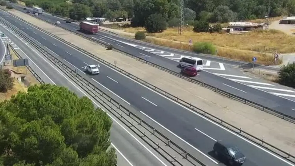 La carretera en la que se produjo el accidente (23)