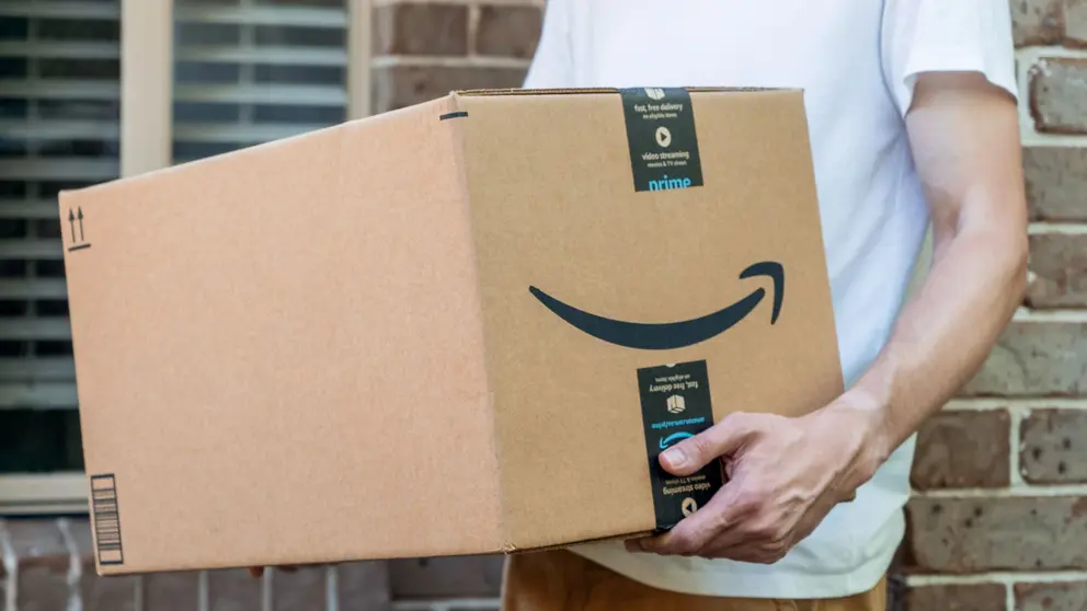 Caja grande de pedido de Amazon