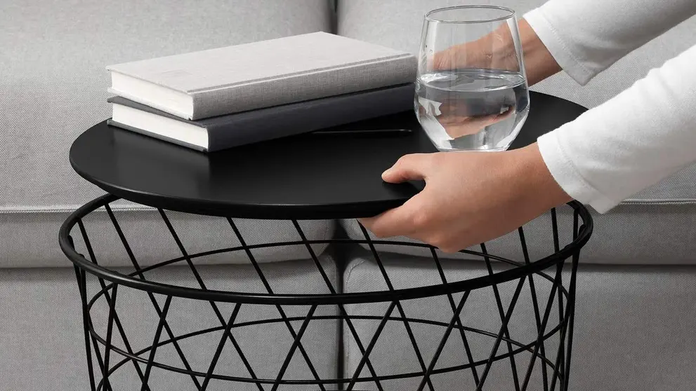 KVISTBRO Mesa de almacenaje de Ikea