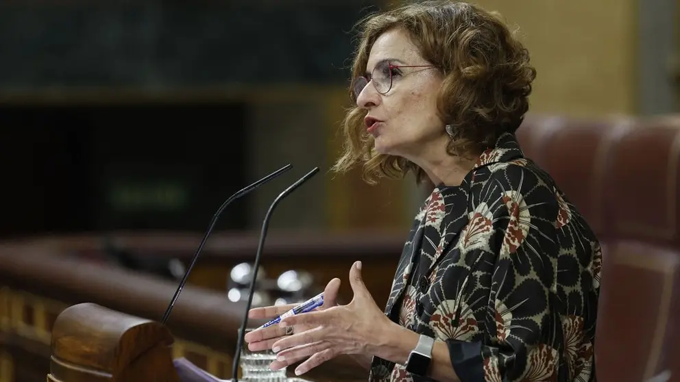 La ministra de Hacienda, Mar&iacute;a Jes&uacute;s Montero