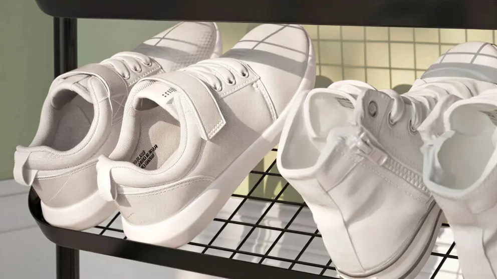 Estante zapatero de la serie &Auml;LGAN&Auml;S de Ikea