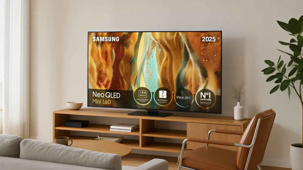 Televisi&oacute;n Samsung 75 pulgadas NeoQLED TQ75QN74FAT de Carrefour