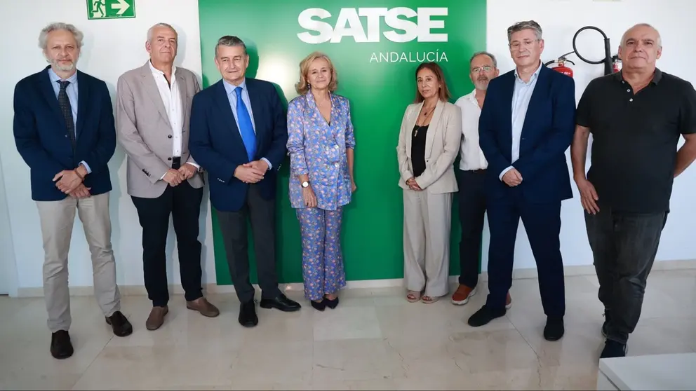 Antonio Sanz se ha reunido con integrantes del SATSE en Andaluc&iacute;a