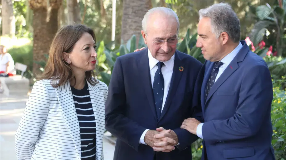 Patricina Navarro, Francisco de la Torre y El&iacute;as Bendodo
