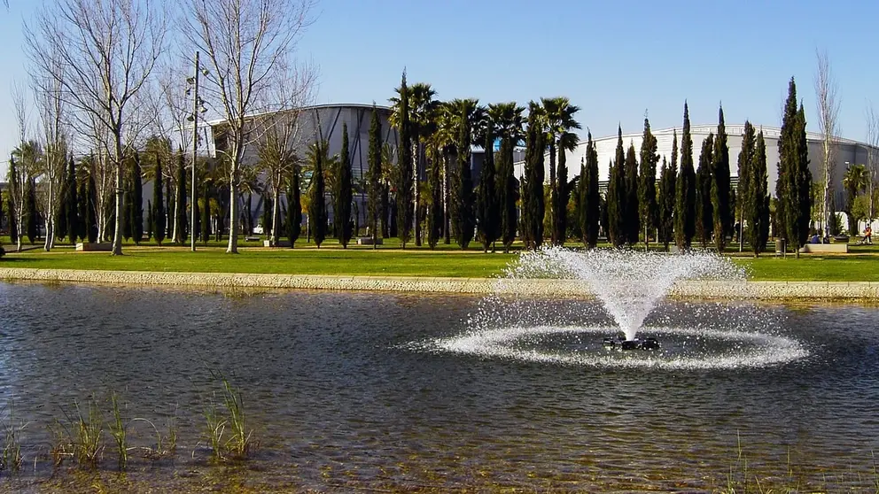 El parque Zafra, en Huelva