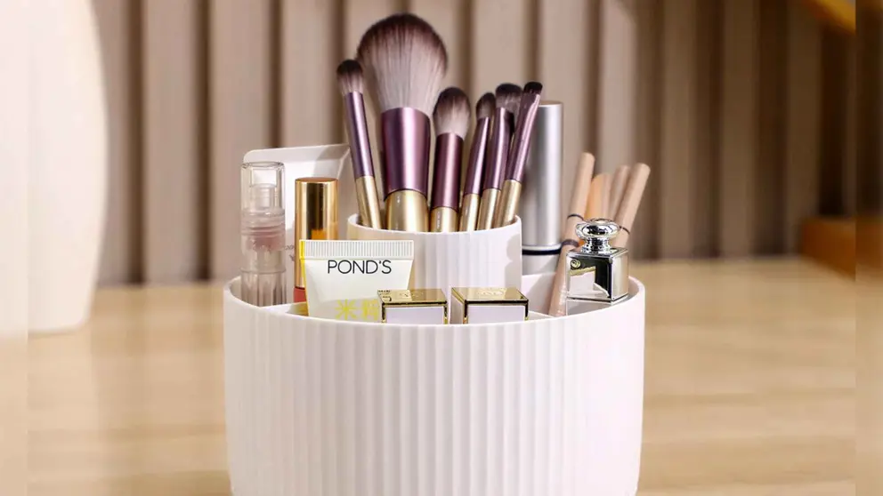 Organizador de maquillaje giratorio con 5 ranuras JOYBOS de Leroy Merlin