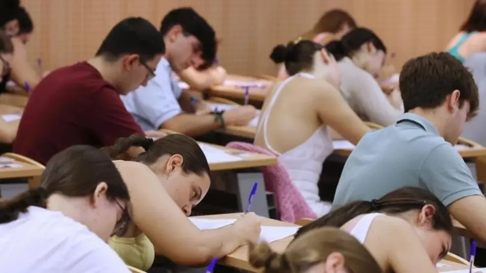 Alumnos en una universidad de Andaluc&iacute;a