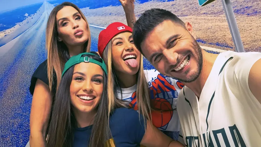 Susana Saborido, Salma, Daniela y Joaqu&iacute;n S&aacute;nchez